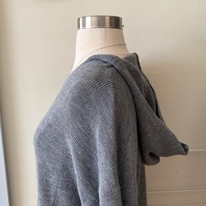 Gray Women's Hooded Sweater